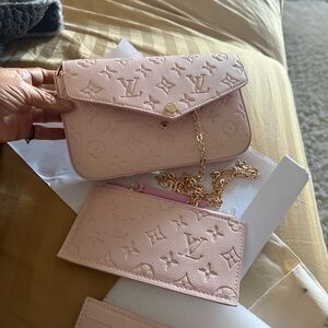 Pink Designer Women's Bag Set